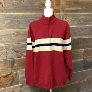 Gap Wool Thick Quarter Zip Sweater XL